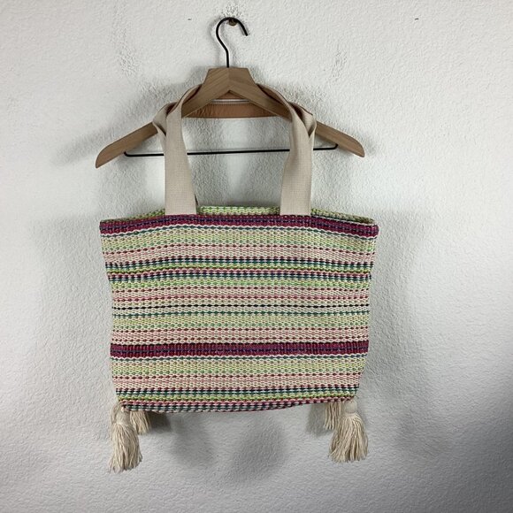 Ugg Australia Julia Woven Tote Bag – Camel Multi - Picture 2 of 9